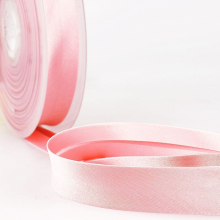 Stephanoise 20mm Satin Bias Binding Tape Light Pink - per metre