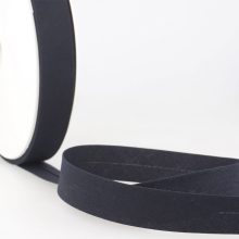 Stephanoise 20mm Polycotton Bias Binding Tape Dark Navy Blue - per metre