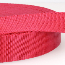 Stephanoise 25mm Polypropylene Webbing Fuchsia Pink - per metre