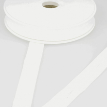 Stephanoise 20mm Viscose Jersey Bias Binding Tape Cream - per metre