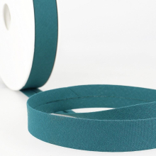 Stephanoise 27mm Polycotton Bias Binding Tape Teal Blue - per metre