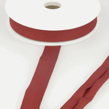 Stephanoise 20mm Viscose Jersey Bias Binding Tape Dark Red - per metre
