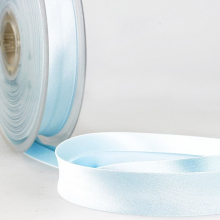 Stephanoise 20mm Satin Bias Binding Tape Sky Blue - per metre