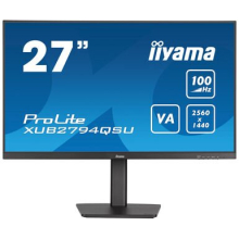 68,6cm/27" (2560x1440) Iiyama ProLite XUB2794QSU-B6 WQHD LED 100Hz 1ms HDMI DP USB LS VESA Pivot Black