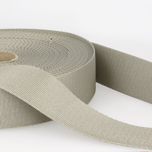 Stephanoise 35mm Shoulder Webbing Medium Grey - per metre