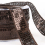 Stephanoise 10mm Sequin Trim Coffee Brown - per metre 1
