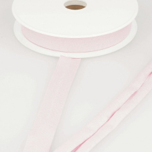 Stephanoise 20mm Viscose Jersey Bias Binding Tape Pale Pink - per metre