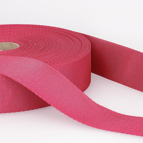 Stephanoise 35mm Shoulder Webbing Fuchsia Pink - per metre