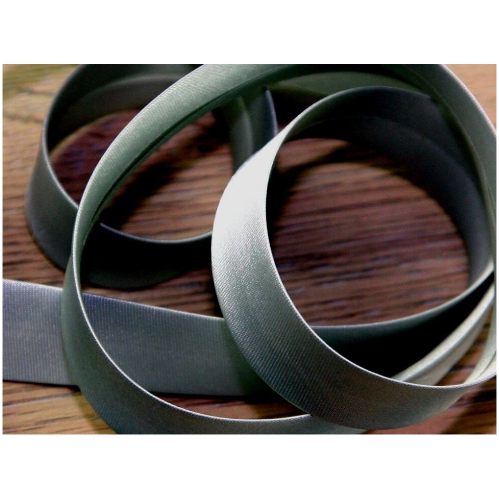 Prym 20Mm Duchesse Satin Bias Binding Tape Grey - Each