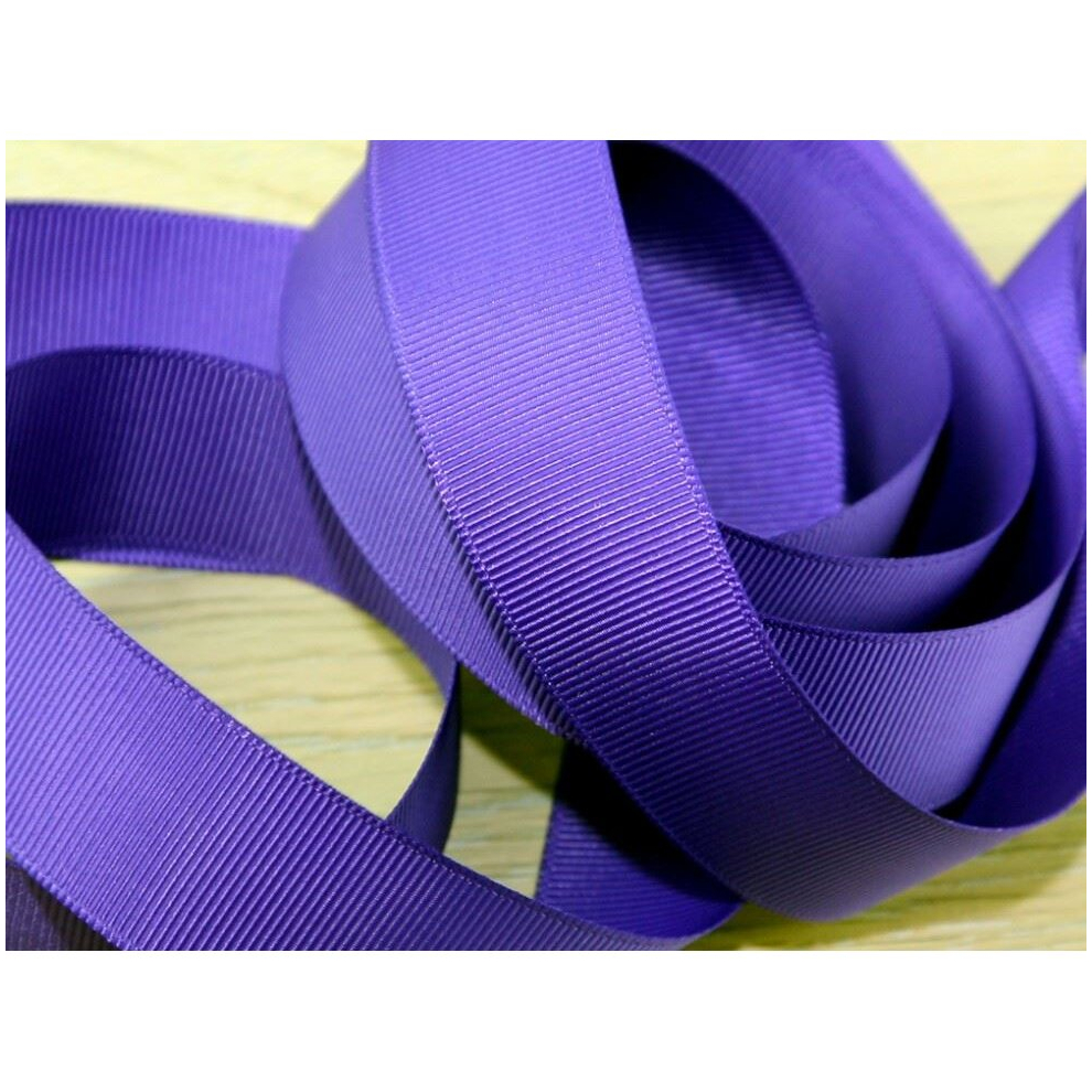 Prym 26mm Ribbed Polyester Tape Purple - per metre