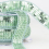 Stephanoise 10mm Sequin Trim Blue Grey - per metre 1