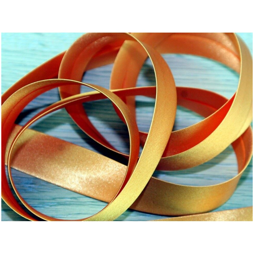 Prym 20mm Duchesse Satin Bias Binding Tape Sun Yellow - each