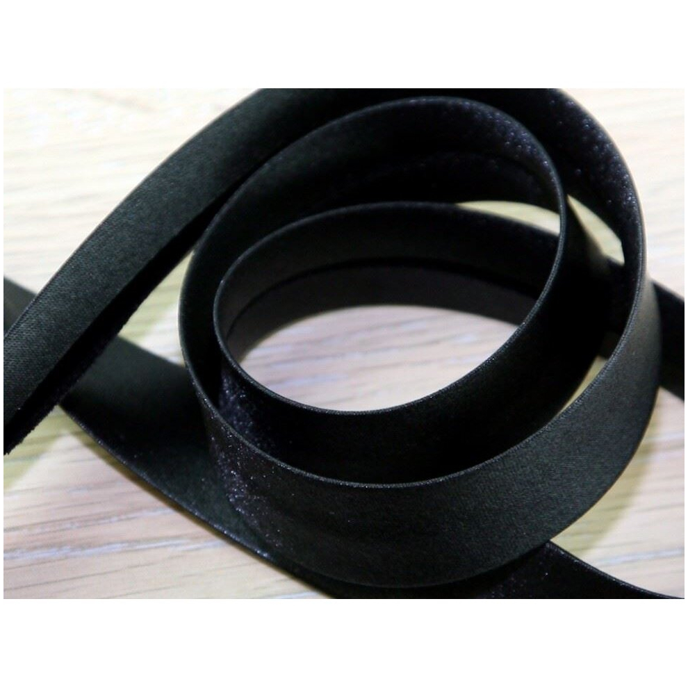 Prym 20Mm Duchesse Satin Bias Binding Tape - Each Black