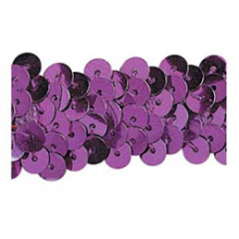 Trimits 20mm Stretch Sequins Trim Cerise Pink - per metre