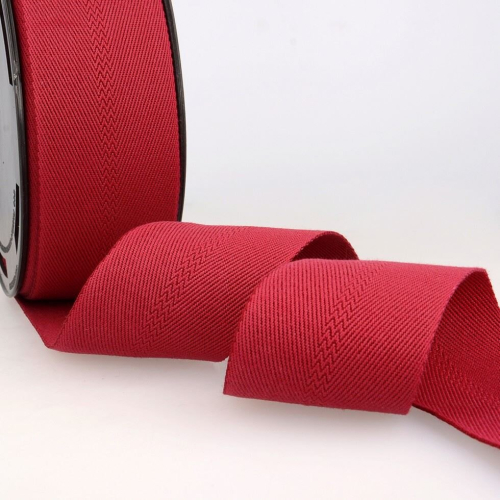 Stephanoise 50mm Strong Webbing Burgundy - per metre