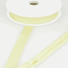 Stephanoise 20mm Viscose Jersey Bias Binding Tape Lemon - per metre