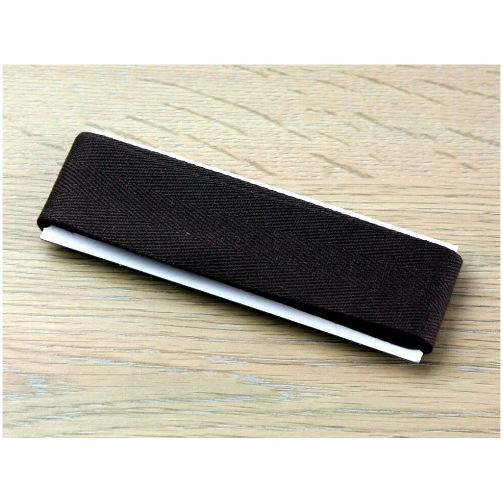 Prym 15Mm Strong Cotton Herringbone Tape - Each Dark/Brown
