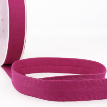 Stephanoise 20mm Cotton Jersey Bias Binding Tape Dark Purple - per metre