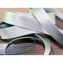 Prym 20mm Duchesse Satin Bias Binding Tape Silver Grey - each
