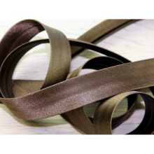 Prym 20mm Duchesse Satin Bias Binding Tape Medium Brown - each