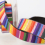 Stephanoise 9mm Faux Leather Lined Webbing Multi 2 - per metre 1