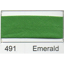 Essential Trimmings 12mm Polycotton Bias Binding Tape Emerald - per pack