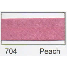 Essential Trimmings 12mm Polycotton Bias Binding Tape Peach - per pack