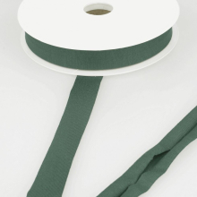 Stephanoise 20mm Viscose Jersey Bias Binding Tape Dark Green - per metre