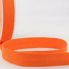 Stephanoise 20mm Cotton Jersey Bias Binding Tape Orange - per metre
