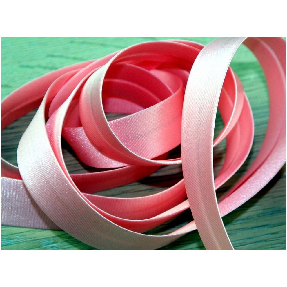 Prym 20mm Duchesse Satin Bias Binding Tape Pale Pink - each