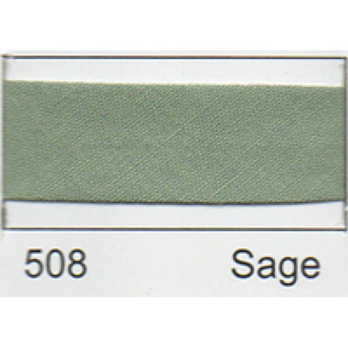 Essential Trimmings 25mm Polycotton Bias Binding Tape Sage - per pack