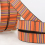 Stephanoise 9mm Faux Leather Lined Webbing Multi 4 - per metre 1