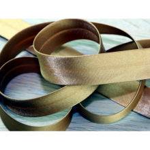 Prym 20mm Duchesse Satin Bias Binding Tape Honey - each