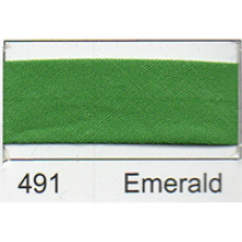 Essential Trimmings 25mm Polycotton Bias Binding Tape Emerald - per pack