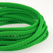 Stephanoise 6mm Round Polyester Cord Dark Green - per metre