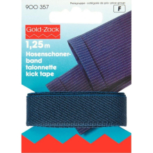 Prym 17mm Sew On Kick Tape Navy Blue - each