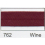 Essential Trimmings 25mm Polycotton Bias Binding Tape Wine - per pack 1