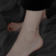 Round Bean Ankles for Women Bracelet on The Leg Leg Ankle Chain Beach Sandals Accessories Jewelry KAA25