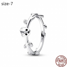 Groot Head Portrait Ring 925 Sterling Silver For Women Couple Engagement Wedding Real Silver Ring Jewelry Gift