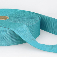 Stephanoise 35mm Shoulder Webbing Turquoise Blue - per metre