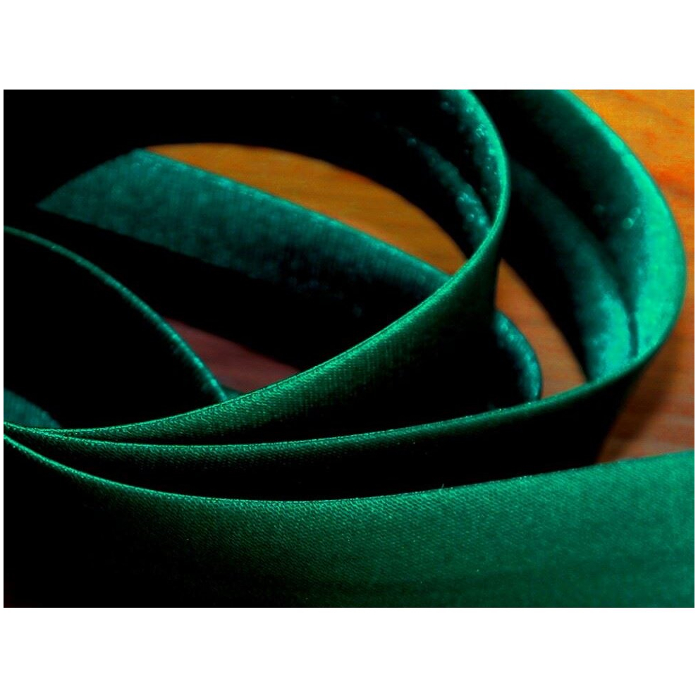 Prym 20Mm Duchesse Satin Bias Binding Tape Fir Green - Each