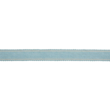 Minerva 17mm Striped Webbing Tape Light Aqua - per metre
