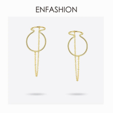 Curve Line Ear Cuff Clip On Earrings For Women Big Earcuff Earings Without Piercing Jewelry Kolczyki E1124
