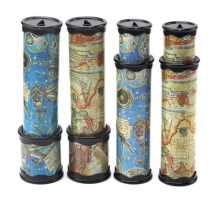 (S) Magical Rotate Kaleidoscope Colorful World Children Educational Toys