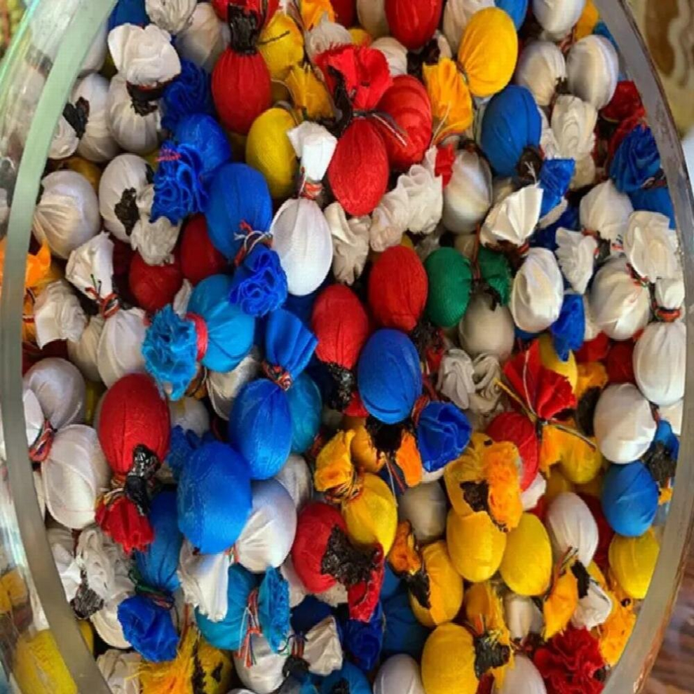 1pcs/lot Tibet Zaky God of Wealth pills Treasure pills Lhasa God of Wealth House Zakilam five colors