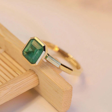 S925 Sterling Silver Rings Zircon Emerald Square Diamond Heart Rings Womens Sparkling High Carbon Diamonds Jewelry