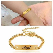 Baby Bracelet Personalize Name Bracelets Bracelet Stainless Steel Bracelet For Born Babies Gift