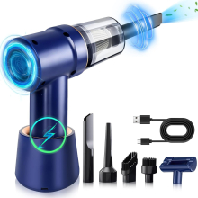 Compressed Electric Air Duster Cleaner for PC, Rechargeable Cordless Air Cleaner Blower for Laptop, Keyboard