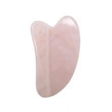 Rose Quartz Gua Sha Natural Jade Guasha Facial Tools for Body Face Neck and Eye Skin Care SPA Gift for Woman