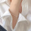 925 Sterling silver oval Chain Olive Beads Chain Anklet Bracelet Adjust 4